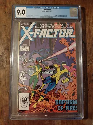 Buy X-factor #1 Cgc 9.0,white Pages…UNPRESSED! • 35.96£