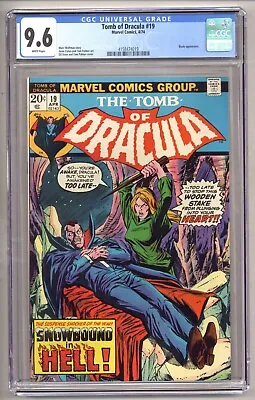 Buy Tomb Of Dracula 19 (CGC 9.6) Blade Appearance Colan Kane 1974 Marvel Comics P166 • 118.31£