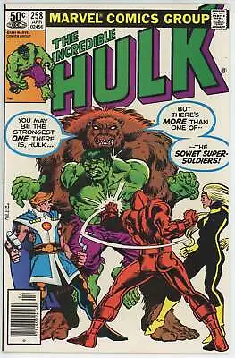 Buy Incredible Hulk #258 (1962) - 9.4 NM *1st App Soviet Super Soldiers Newsstand • 15.98£