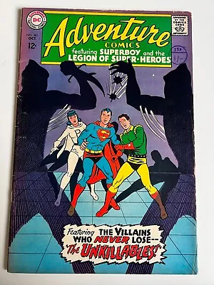 Buy ADVENTURE COMICS No 361_OCT 1967 SUPERBOY And The LEGION OF SUPER-HEROES! • 6.49£