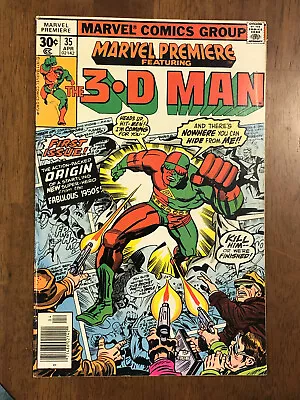 Buy Marvel Premiere #35 (1977) 1st 3-D Man + #37 (Charles Chandler) - Jack Kirby  • 9.73£