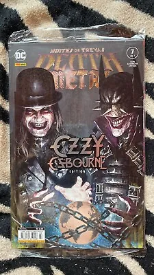 Buy Dark Nights Death Metal 7 Ozzy Ousborne Variant Foreign Key Brazil Edition • 23.65£