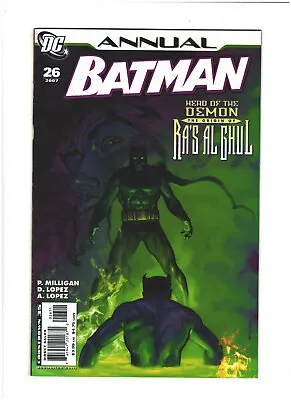 Buy Batman Annual #26 VF/NM 9.0 DC Comics 2007 Origin Of Ra's Al Ghul • 2.34£