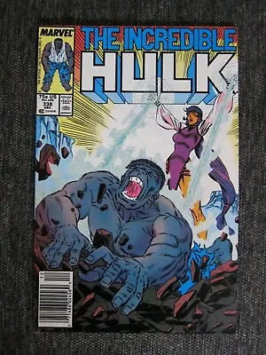 Buy The Incredible Hulk #338 VF+ 1st Appearance Mercy Todd McFarlane Art Run 1987 • 7.90£