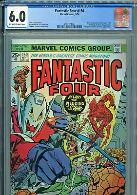 Buy Fantastic Four #150 (Marvel 1974) CGC Certified 6.0 • 40.17£
