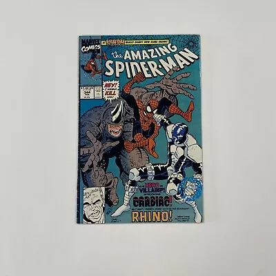 Buy Amazing Spider-man #344 1991 VF/NM 1st Appearance Cletus Kasady (Carnage) & Card • 30£