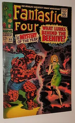 Buy Fantastic Four #66 First Warlock (him) Nice Copy But 1  Spine Split • 144.07£