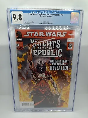 Buy Star Wars Knights Of The Old Republic #33 CGC 9.8 1st App Darth Hayze Sith • 79.40£