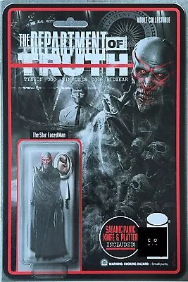 Buy Department Of Truth #14 Rob Csiki Action Figure VAR Comic Ltd To Only 500 Copies • 19.99£