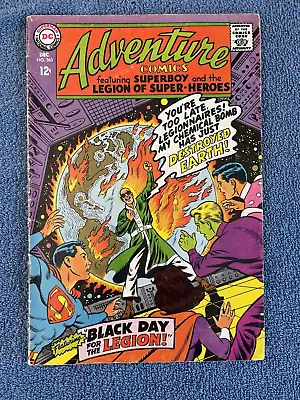 Buy ADVENTURE COMICS #363 (DC, 1967) Jim Shooter 1st Beren Kah • 5.56£