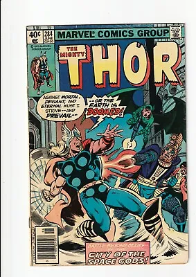 Buy The Mighty Thor #284 1979 Eternals & Celestials App 1st Print • 4.35£