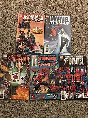 Buy Spider-Man Comic Book Lot (5 Issues) Spectacular, Daughter Of Spiderman, Family • 15.81£