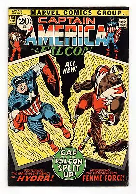 Buy Captain America #144 VG+ 4.5 1971 • 11.99£