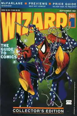Buy Wizard: The Comics Magazine #1 FN; Wizard | Todd McFarlane Spider-Man - We Combi • 164.07£