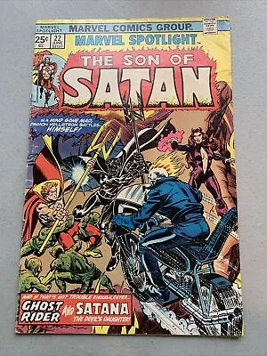 Buy Marvel Spotlight: The Son Of Satan #22 June 1975 Marvel  • 7.91£