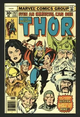 Buy Thor #262 FN 1977 Marvel Comic Book • 3.15£