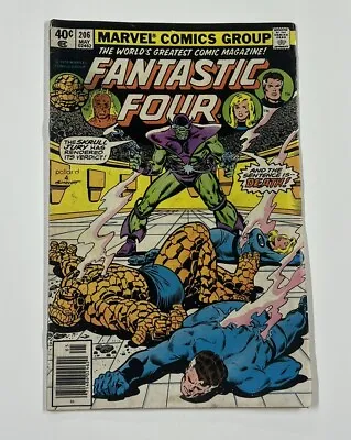 Buy Fantastic Four #206 1979 Marvel Comic • 15.81£