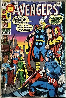 Buy Avengers #92. Kree /Skrull War • 10£