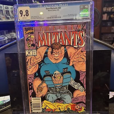 Buy New Mutants #88 CGC 9.8!Newsstand White Pages 1990  2nd Cable, Todd McFarlane • 639.62£