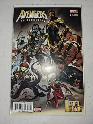Buy Avengers 676 2nd Print No Surrender 1st Appearance Of Voyager And Lethal Legion • 15.76£