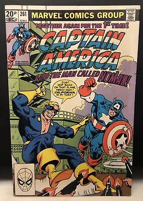 Buy CAPTAIN AMERICA #261 Comic Marvel Comics Bronze Age • 4.85£