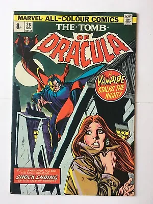 Buy Tomb Of Dracula #26 FN/VFN (7.0) MARVEL ( Vol 1 1974)  • 15£