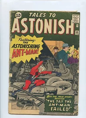 Buy Tales To Astonish #40 1963 (Pr/GD 1.5) • 40.18£