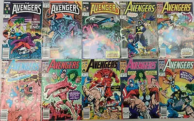 Buy The Avengers #296,298,299,303-309 Marvel 1988/89 Comics: All Newsstand • 23.82£