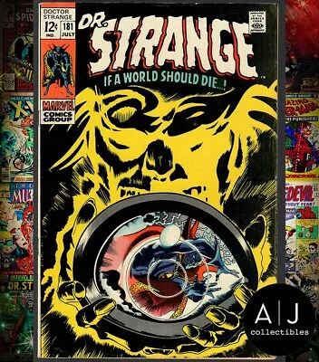 Buy Doctor Strange #181 (1969 Marvel) FN 6.0 1st App Of Satannish • 10.86£