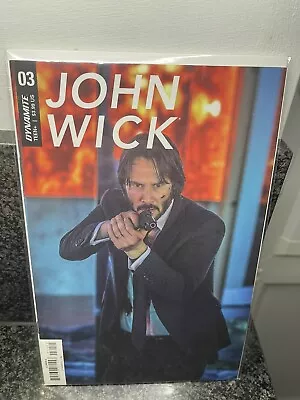 Buy John Wick (2017) #3 Comic Keanu Reaves Photo Film Cover C  NM • 25£