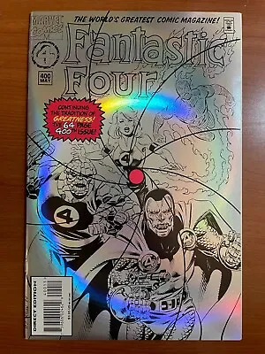 Buy Fantastic Four #400 (1995, Marvel) Foil Cover Comic #KRC607 • 11.95£