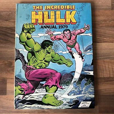 Buy The Incredible HULK Marvel Comics Annual 1979 Hardback Book • 14.99£