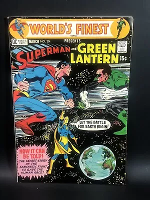 Buy World's Finest # 201 - (vf) -superman/green Lantern-dr Fate-felix Faust-atom Wp • 30.04£