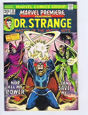 Buy Marvel Premiere #13 Marvel 1974 Featuring Dr. Strange, Master Of The Mystic Arts • 19.77£