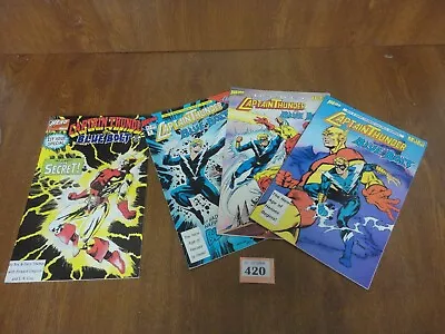 Buy Vol 1 #1 2 8 / Vol 2 #1 Special CAPTAIN THUNDER And BLUE BOLT - Hero Comics 1987 • 7.95£
