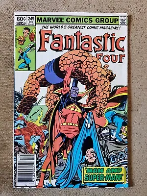Buy Fantastic Four 249 Newsstand Edition. John Byrne Story, Joe Rosen Art • 11.19£