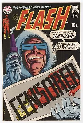 Buy Flash 193 DC 1969 VF Murphy Anderson Heat Wave Captain Cold Censored • 35.34£