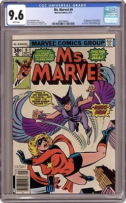 Buy Ms. Marvel #9 CGC 9.6 1977 4067590005 • 138.36£