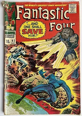 Buy Fantastic Four #62 (1967) 1st Appearance Blastaar UK Price Variant • 14.95£