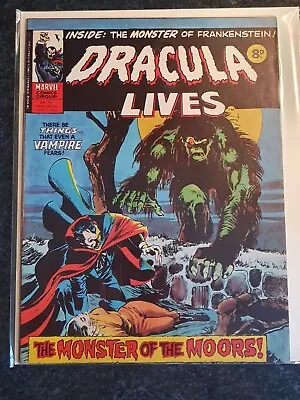 Buy Dracula Lives 12 Classic Marvel Uk Bronze Age • 0.99£
