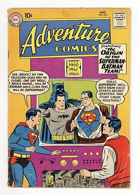 Buy Adventure Comics #275 GD/VG 3.0 1960 • 18.39£