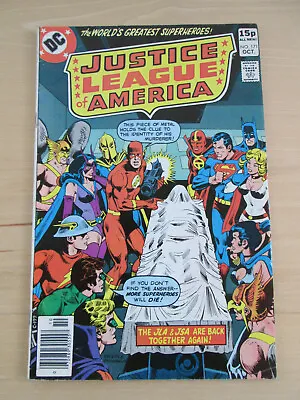 Buy Dc Comics Justice League Of America No 171  Oct 1979 • 9.95£