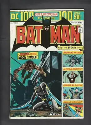Buy Batman 255 VF- 7.5 100 Page Giant Adams Art Hi-Res Scans • 56.92£