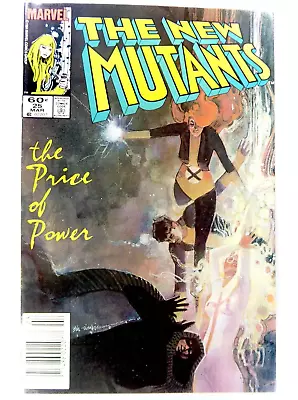 Buy Marvel THE NEW MUTANTS (1985) #25 NEWSSTAND Key 1st LEGION Cameo SIENKIEWICZ VF+ • 23.65£