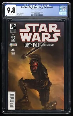 Buy Star Wars: Darth Maul - Son Of Dathomir #1 CGC NM/M 9.8 Diamond Variant • 139.54£