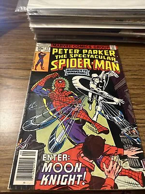 Buy Peter Parker, The Spectacular Spider-Man # 22   Marvel 1978  Moon Knight  (F407) • 16.74£