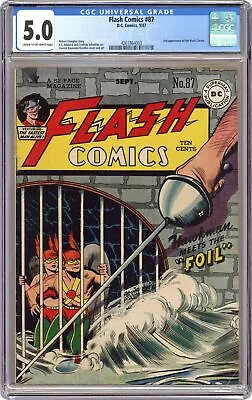 Buy Flash Comics #87 CGC 5.0 1947 4261864003 • 650.84£