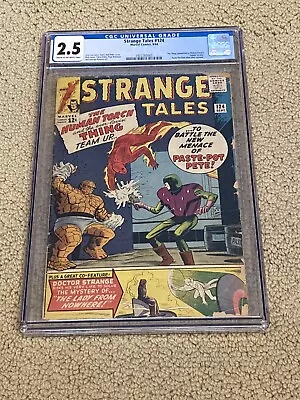 Buy Strange Tales 124 CGC 2.5 (The Thing Pairs With The Human Torch) • 80.62£