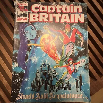 Buy Comic, British Marvel, Captain Britain #14 February 1986 • 5£