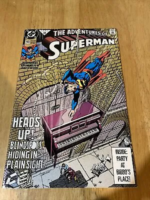 Buy Adventures Of Superman #483 Dc Comic 1991 • 4£